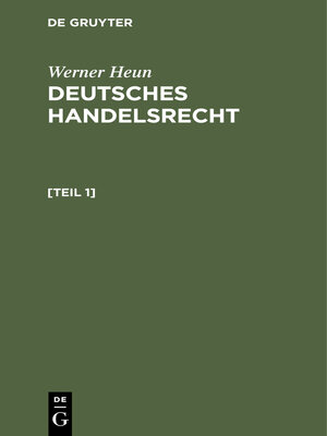 cover image of Werner Heun
